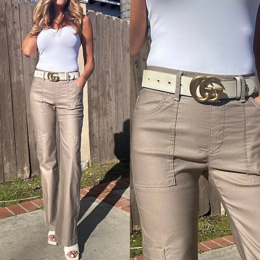 Bevy Flog - Amanda Pant in Beige main image 0