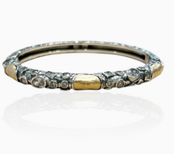 TAT2 Designs VINTAGE SILVER ENZO BANGLE B393
