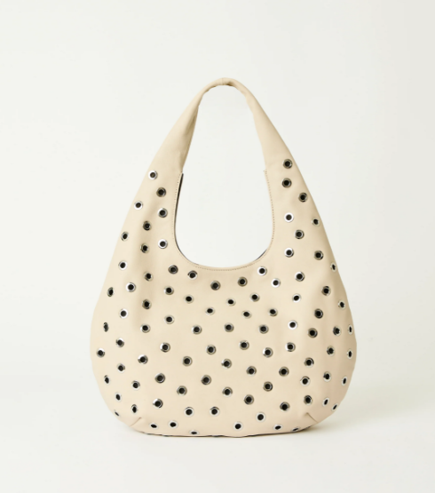 B-Low the Belt GIA GROMMET LEATHER HOBO