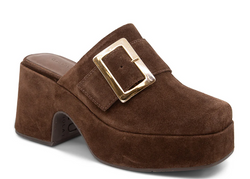Choclat Blu Haze Platform Mule