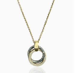 TAT2 Designs MIXED METAL TRINITY NECKLACE N786