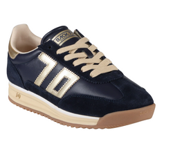 Back70 Jogger N Navy and Gold Sneaker