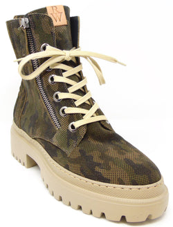 Ron White Charley Camo Printed Suede