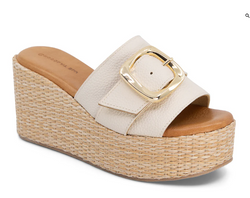 Chocolat Blu Jana Wedge slides