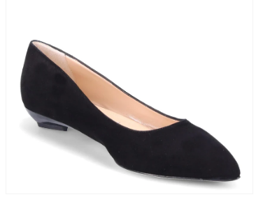 Ron White Scarlett Suede Wedge