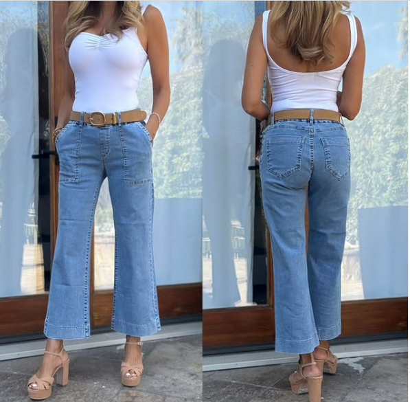 Bevy Flog Eden Crop Jeans