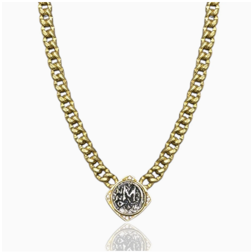 TAT2 Designs GOLD NICO COIN NECKLACE N791