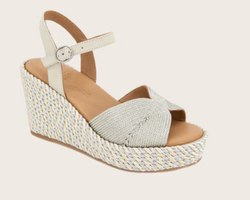 Gentle Souls Nola Stone Wedge Sandal