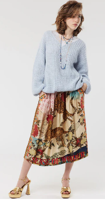 Me369 Vanessa Midi Skirt