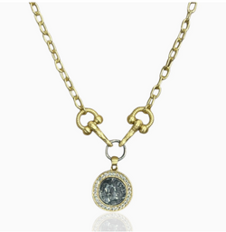 TAT2 Designs GOLD LAYLA HORSEBIT NECKLACE N777