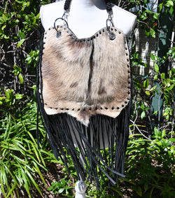 1HIDEBAGS Large Fringe Handbag
