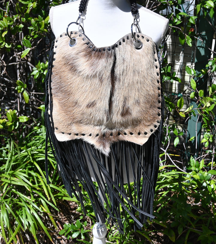 1HIDEBAGS Large Fringe Handbag