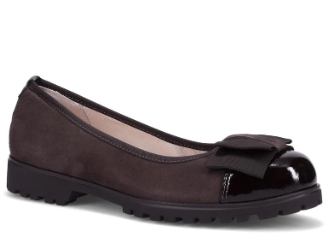 Ron White Isobell Suede Ballerina Flat