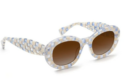 Krewe Margaret Gingham Sunglasses