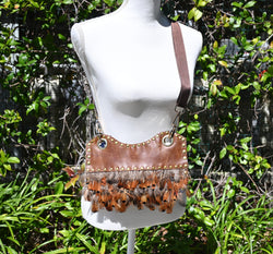 1HIDEBAGS Feather Bag Small