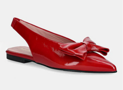 Pretty Ballerinas Yvette Leather Ballet Flats