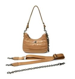 Think Royln Soulmate Glossy Caramel Handbag