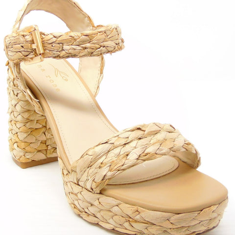 JILLSTUART TINA RIBBON STRAP PLATFORM SANDALS TINA ROSE