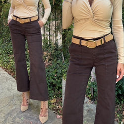 Bevy Flog Eden Brown Pants