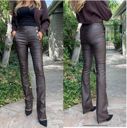 Bevy Flog Ellen Brown Vegan Pants