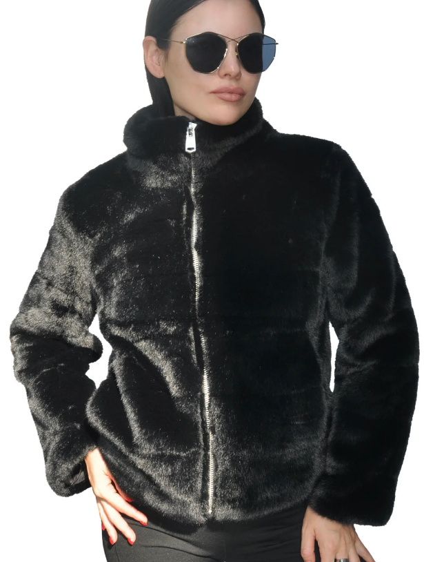 Ciao Milano Denny Faux Fur Jacket