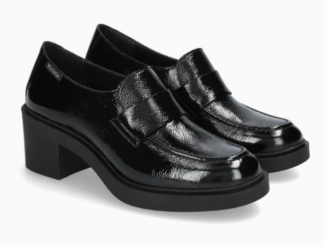 Mephisto Pamelia Black Patent Pump