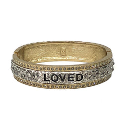 Tat2 Gold Loved Bangle