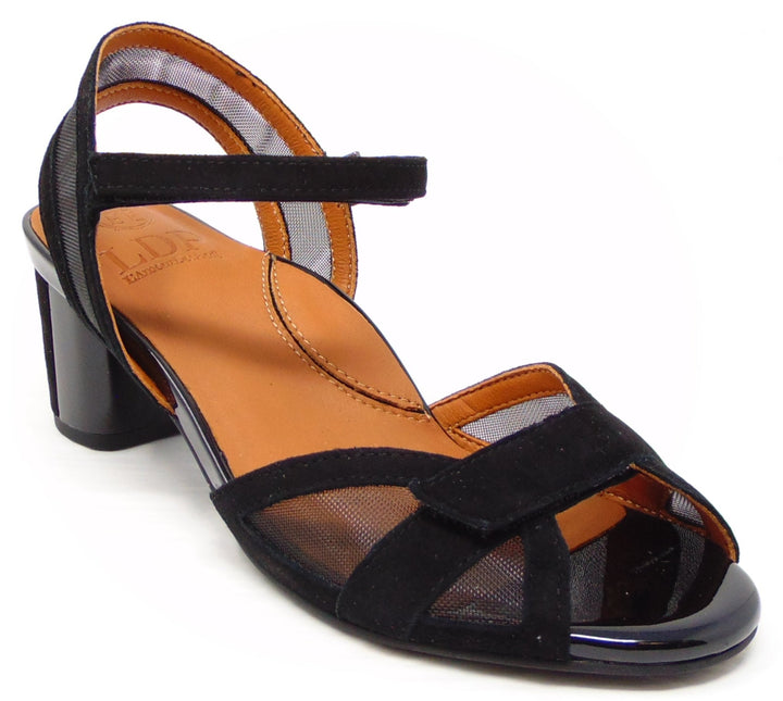 L'Amour Des Pieds Mahiya Mid Heel Black